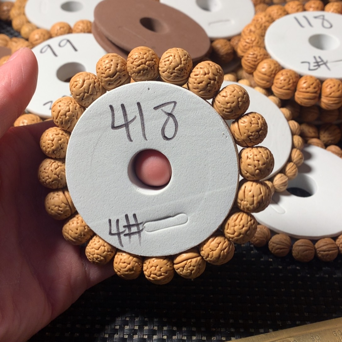 清***风桃核手串4号链接，