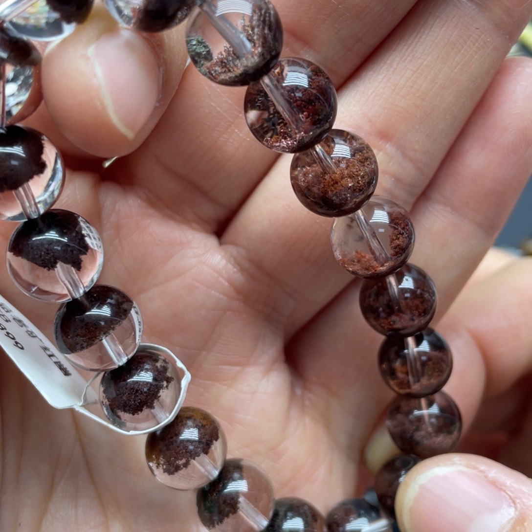 水晶手链未镶嵌红幽灵