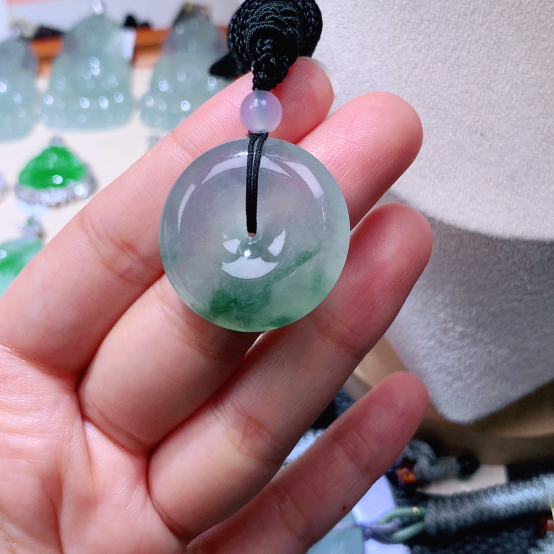 颈饰未镶嵌翡翠扣子28.8*6.3