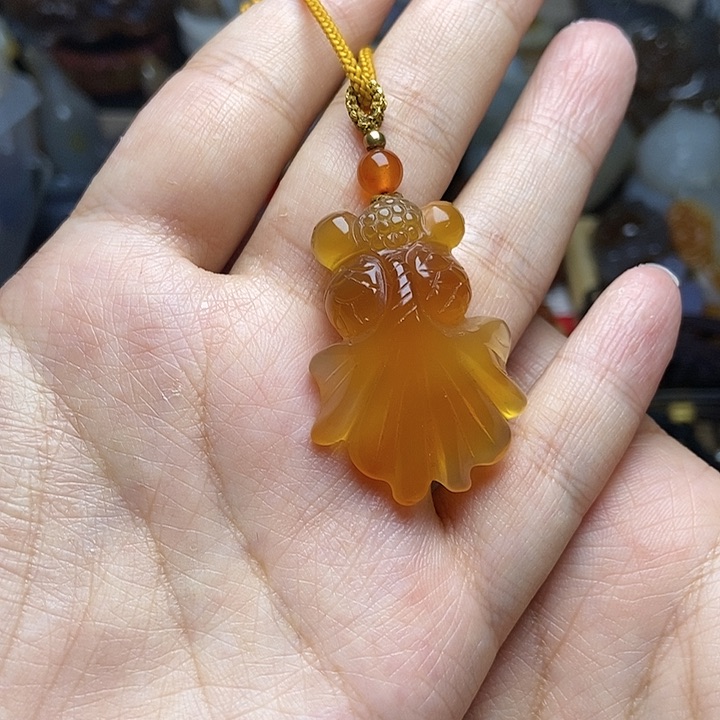 玛瑙/玉髓未镶嵌颈饰