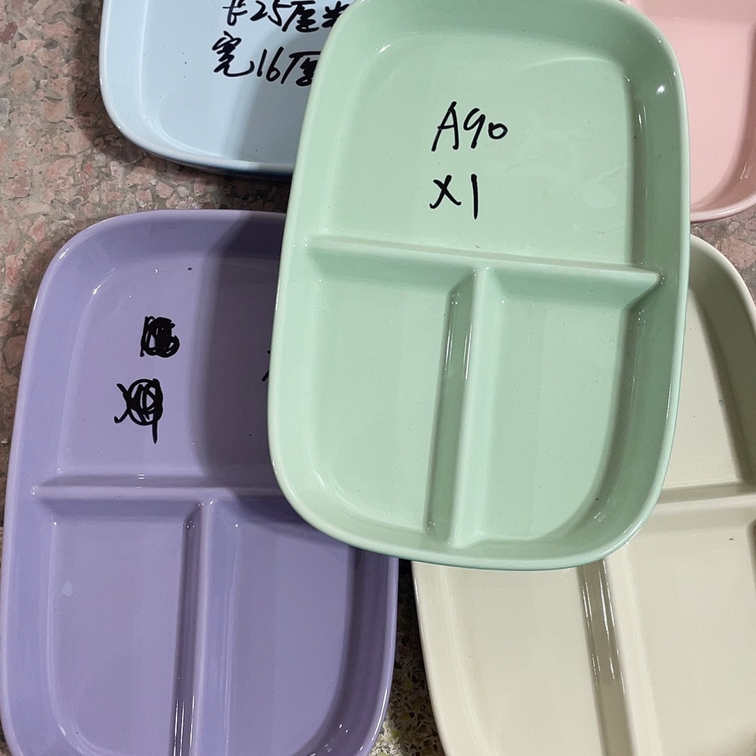 瓷片微瑕陶瓷餐具套装90
