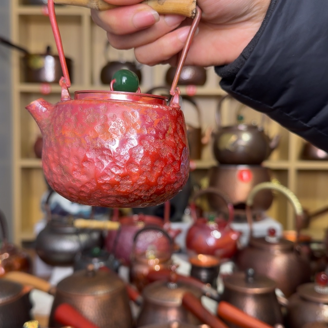 竹节杯➕230紫铜壶