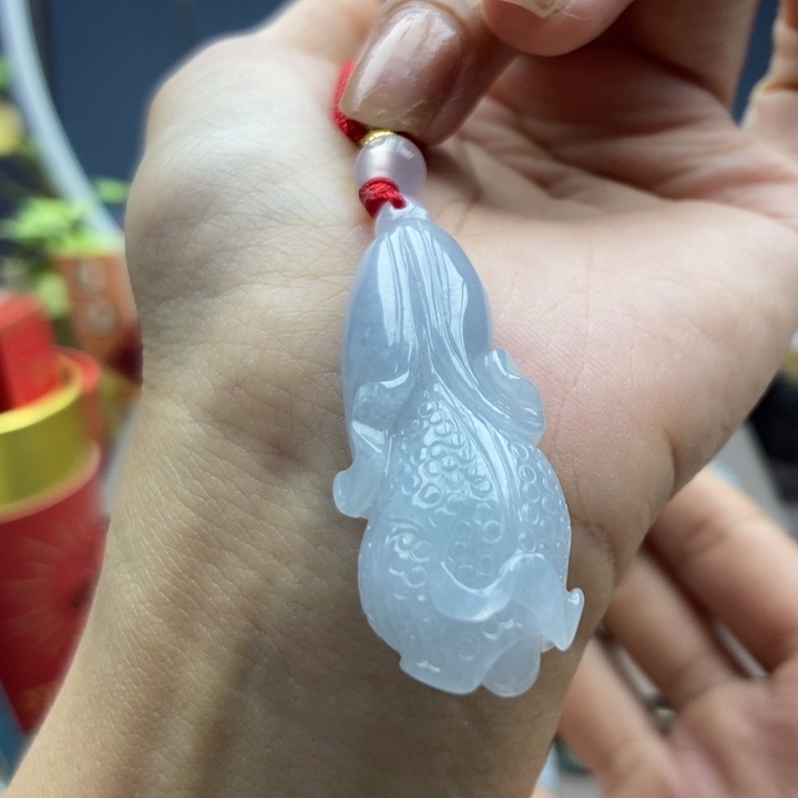 翡翠未镶嵌颈饰吊坠17