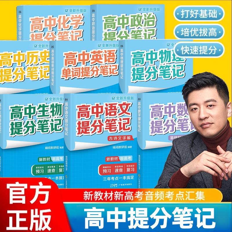 2025【张雪峰推荐】高中提分笔记  复习知识清单 考试提分神器