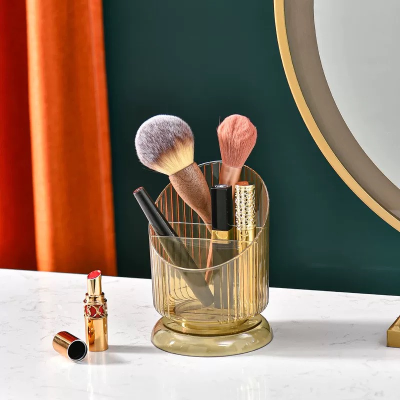 一个化妆刷收纳盒绿色