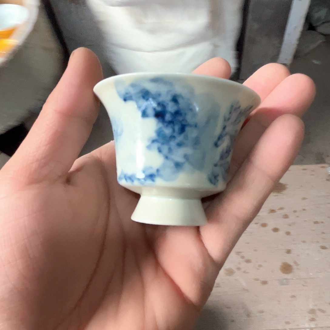 杯青花瓷器青花瓷器