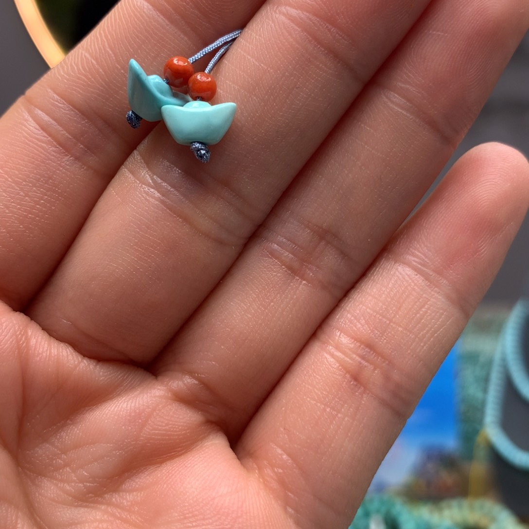 绿松石挂件未镶嵌