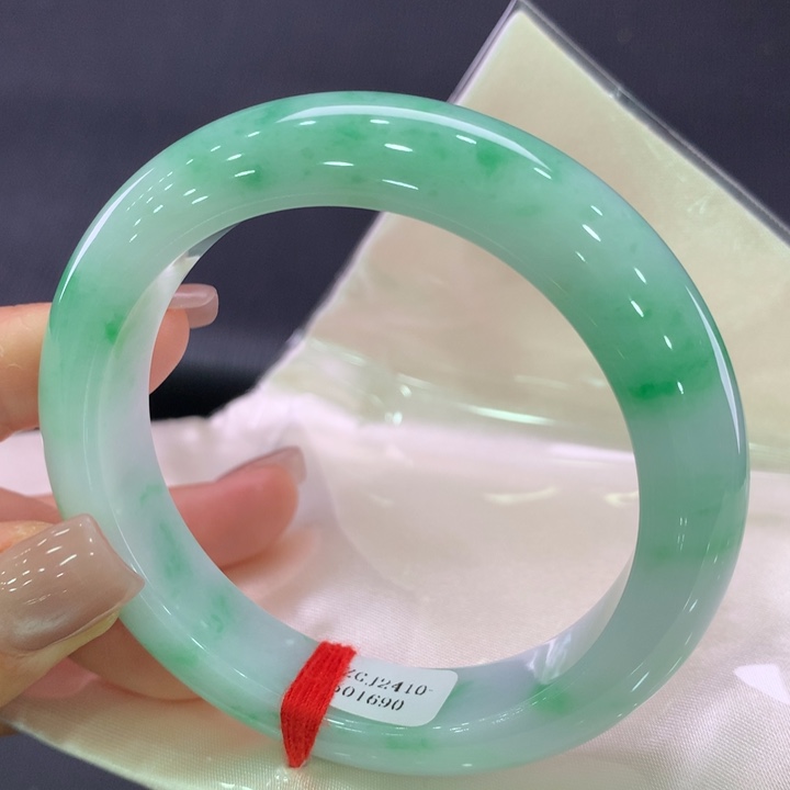 未镶嵌手镯翡翠正圈56-57