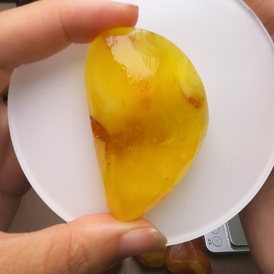 未镶嵌定制琥珀琥珀蜜蜡原石定制有瑕