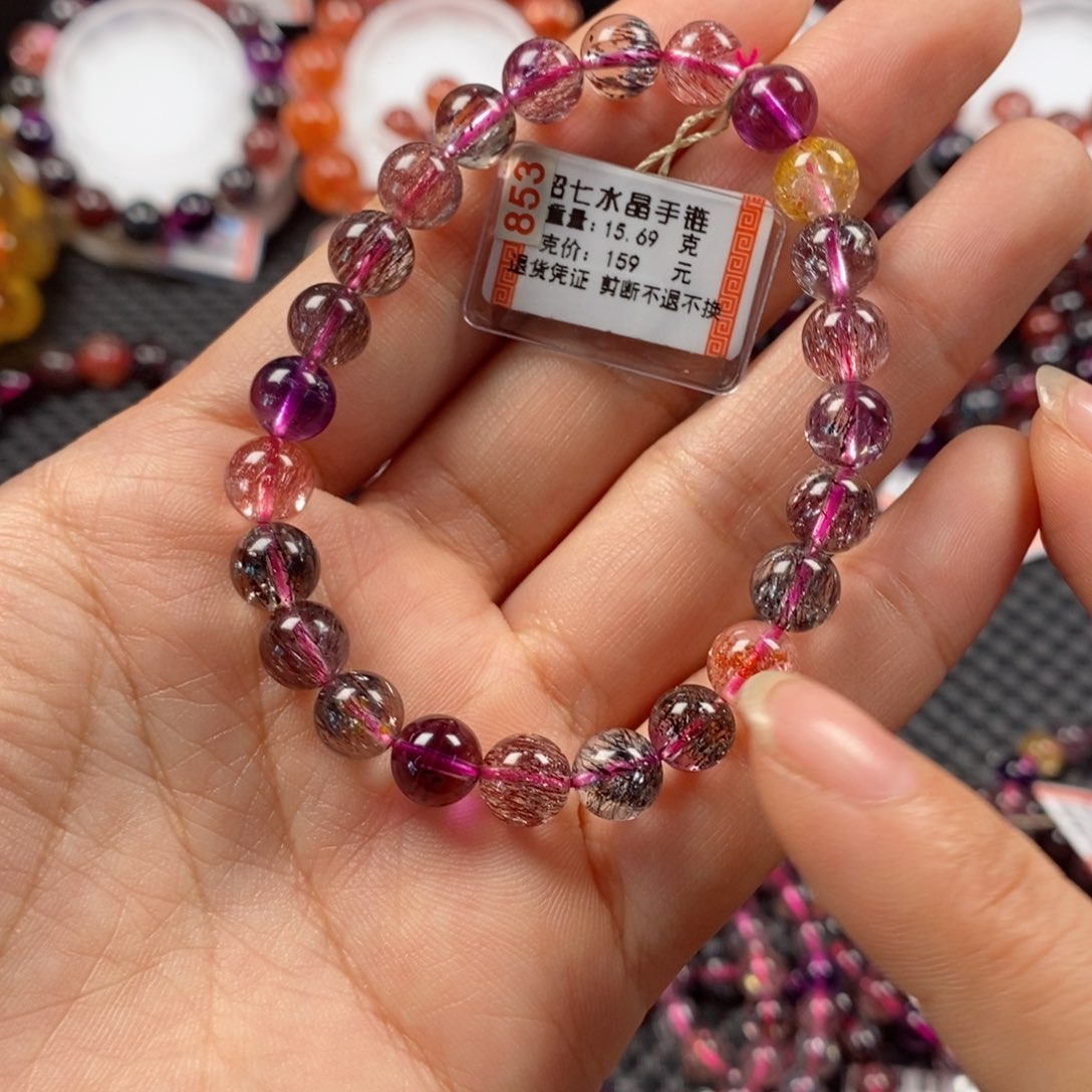 水晶手链：53105未镶嵌