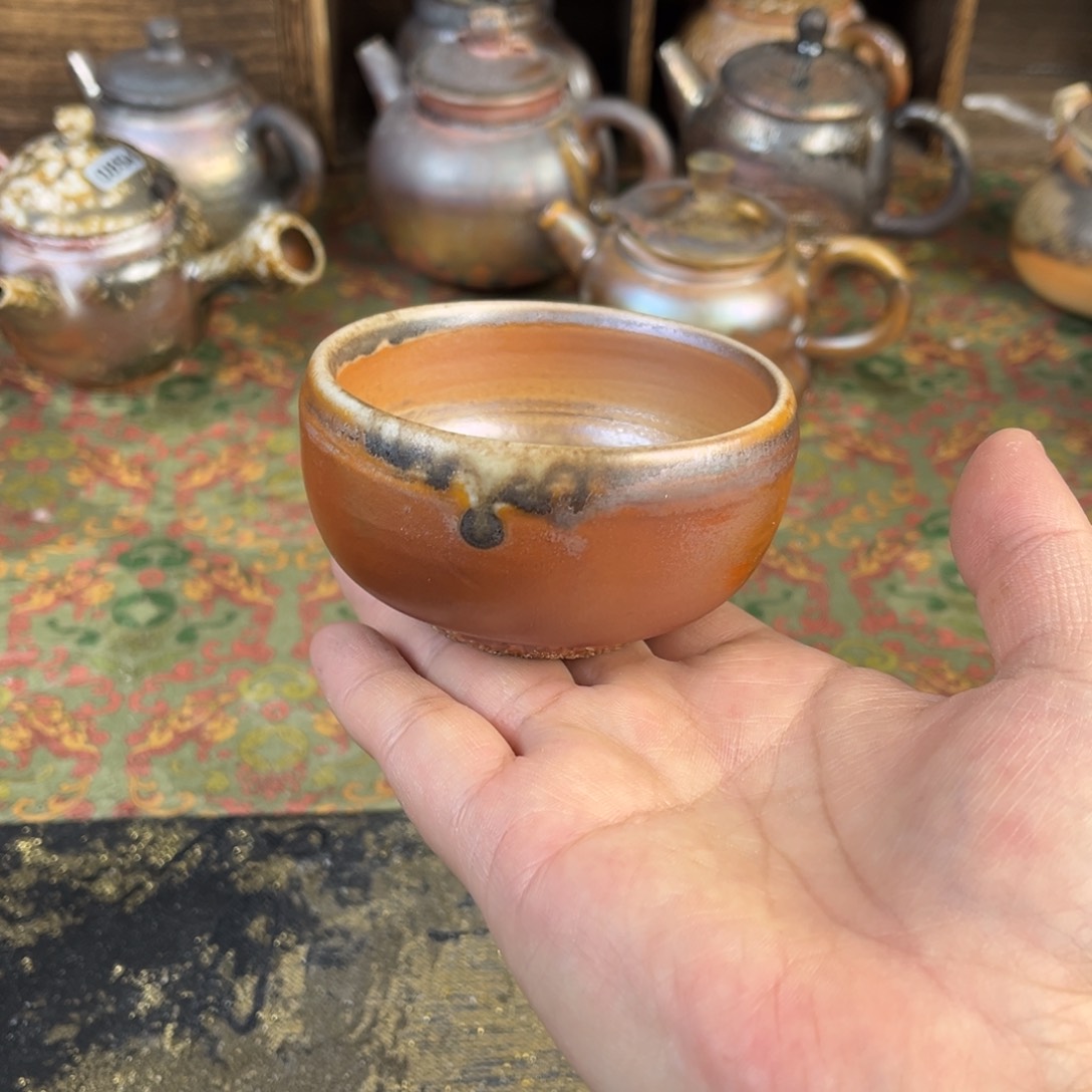 杯柴烧茶器主人杯子