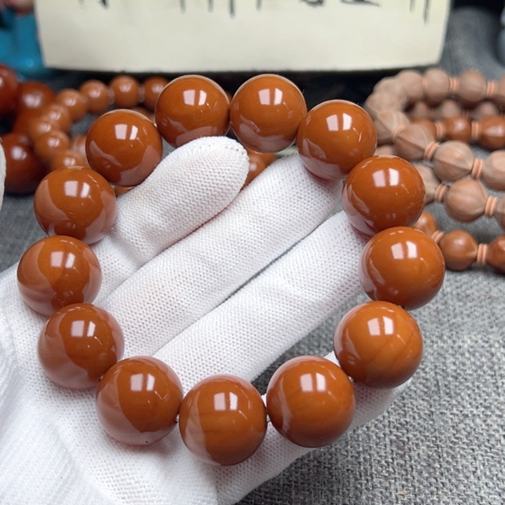 酒***风手串橄榄核1.82精品超小孔