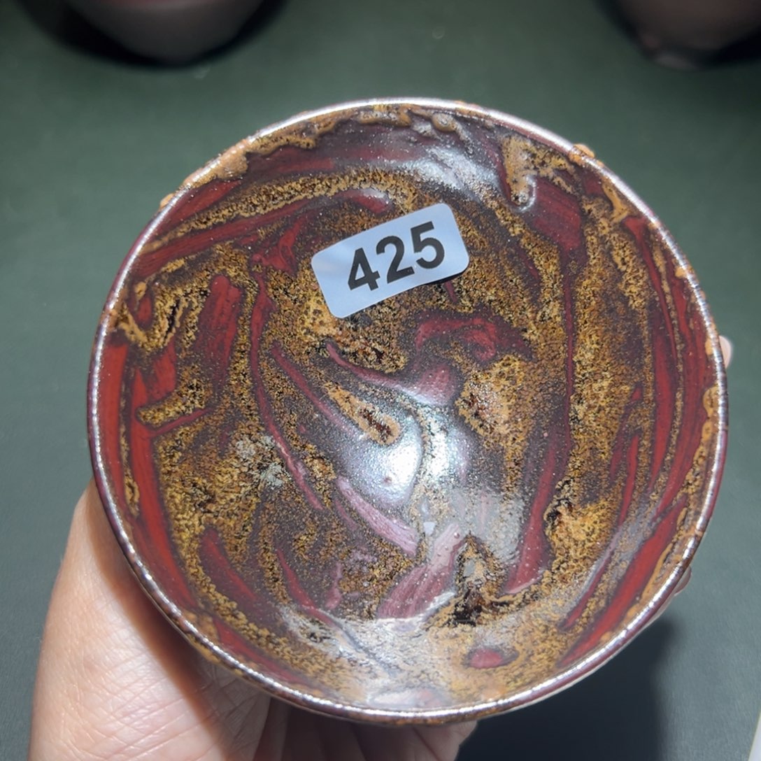 白***白茶盏全手工原矿原釉建盏