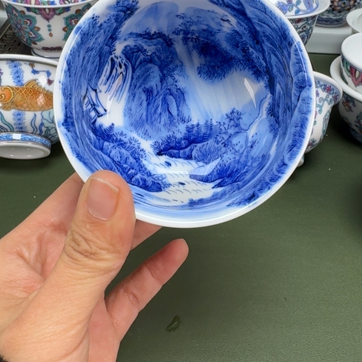 沙沙手工手绘茶具292
