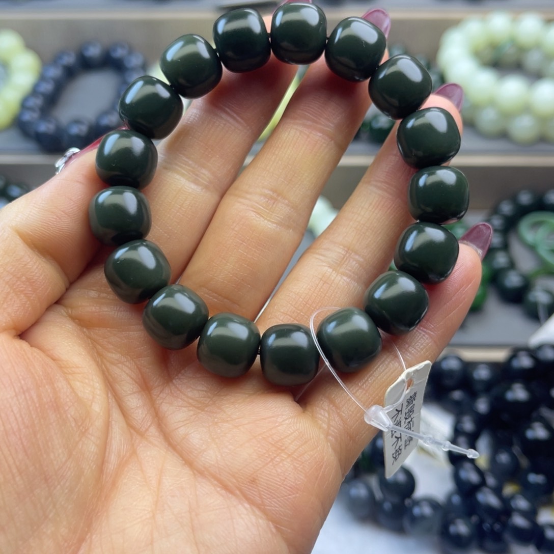 和田玉手链未镶嵌