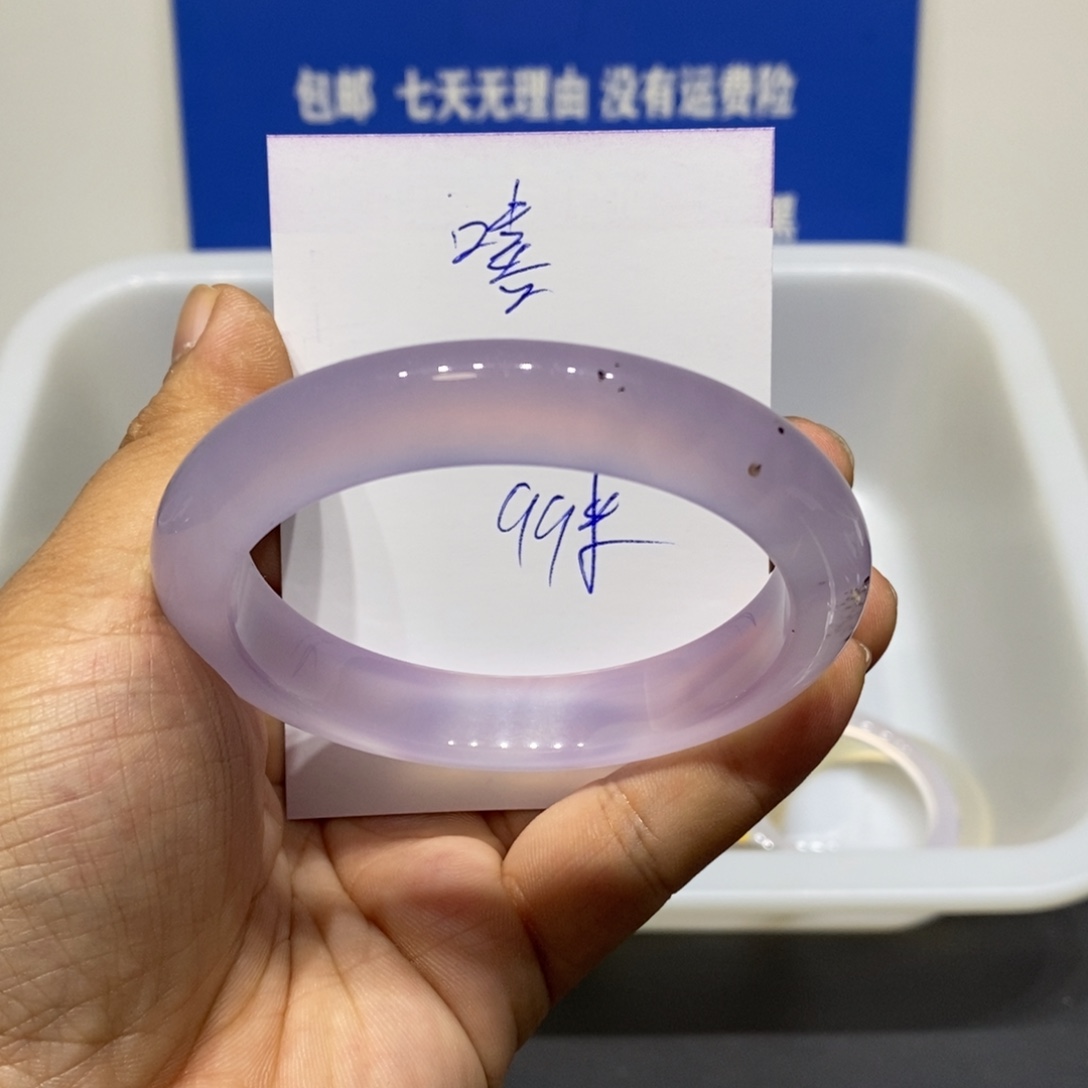 嘻***嘻玛瑙/玉髓未镶嵌手镯