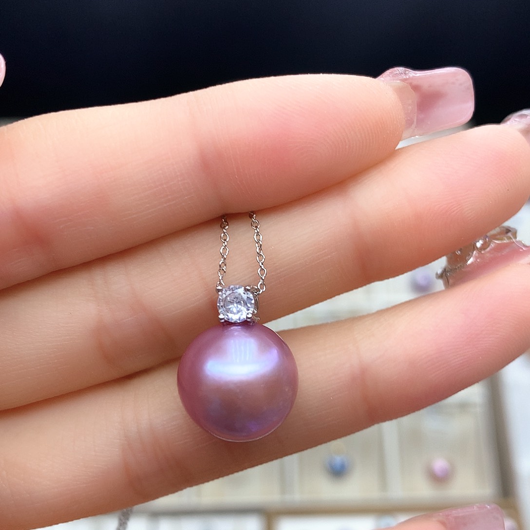 淡水珍珠颈饰合金