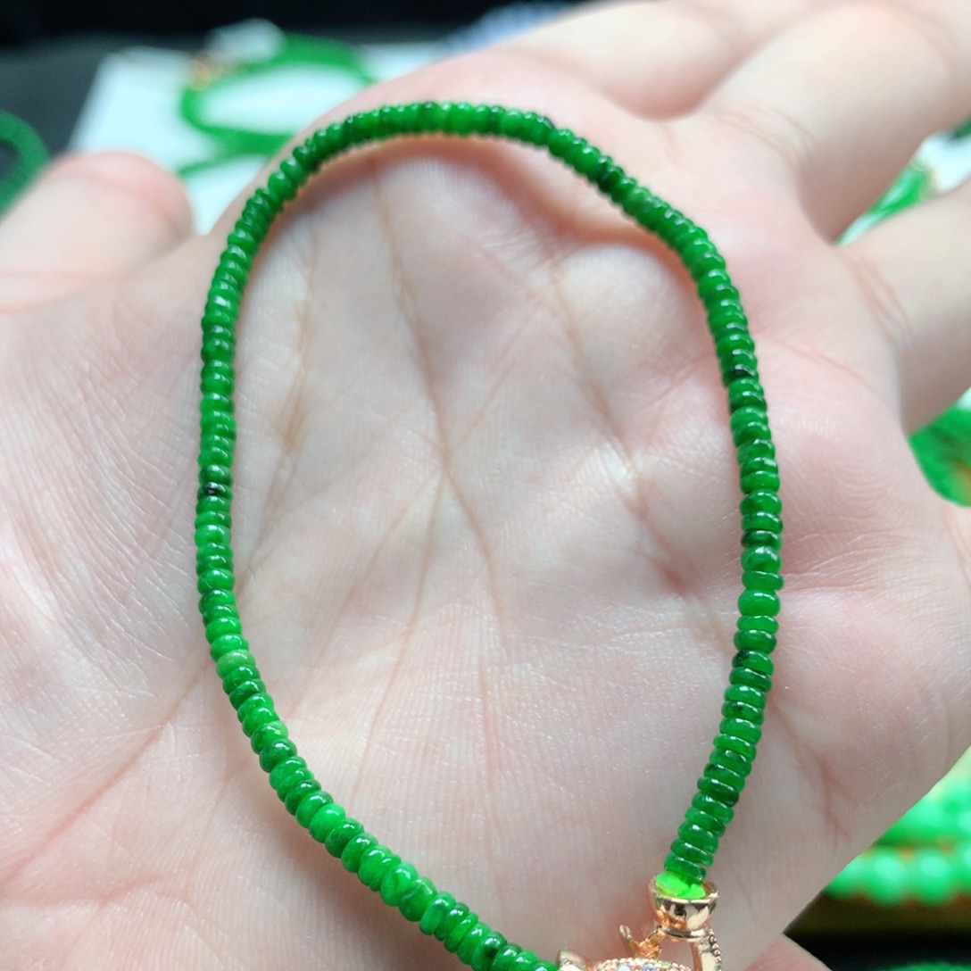 翡翠未镶嵌手链翡翠