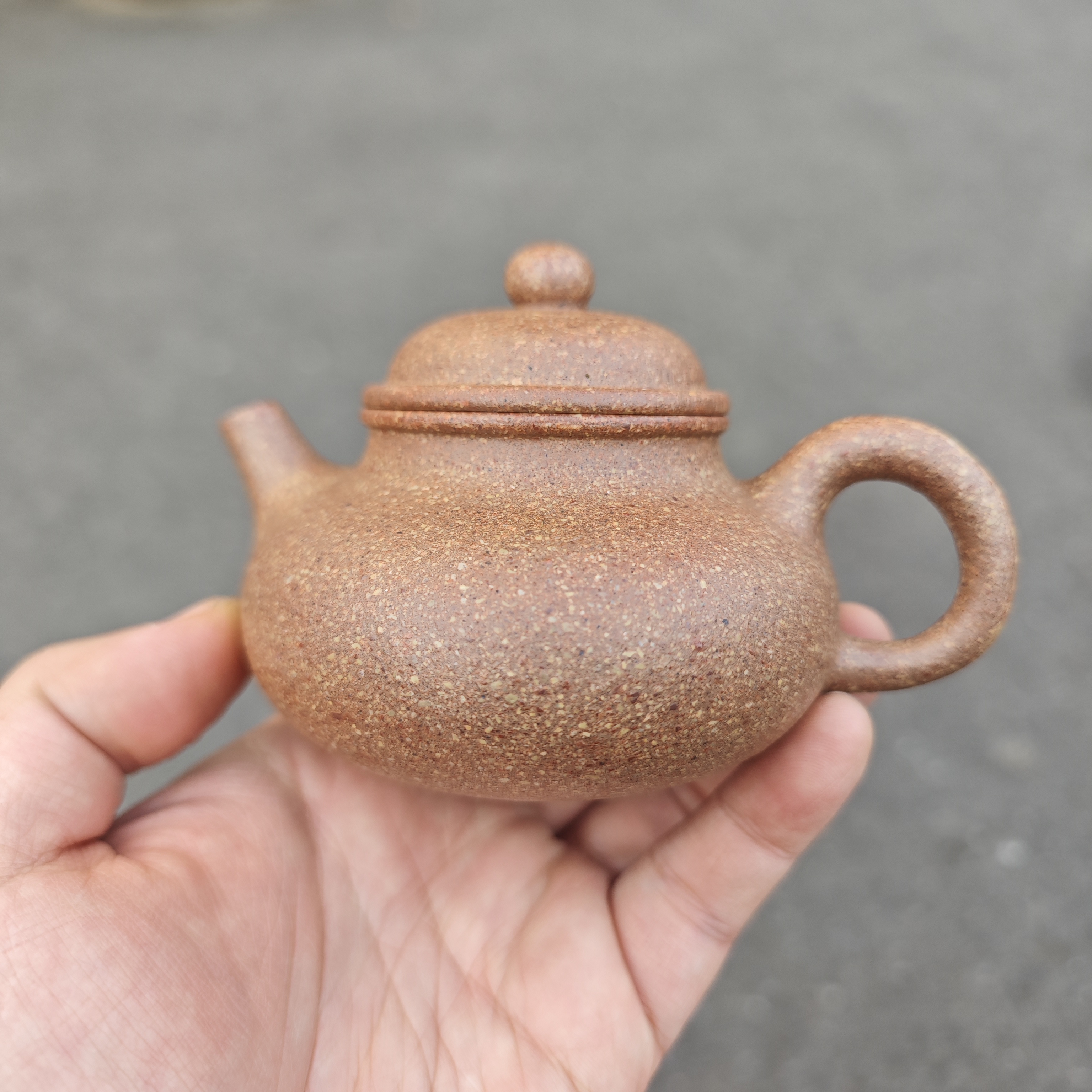 纯原矿零添加半手16目胭脂红降坡容天壶150cc