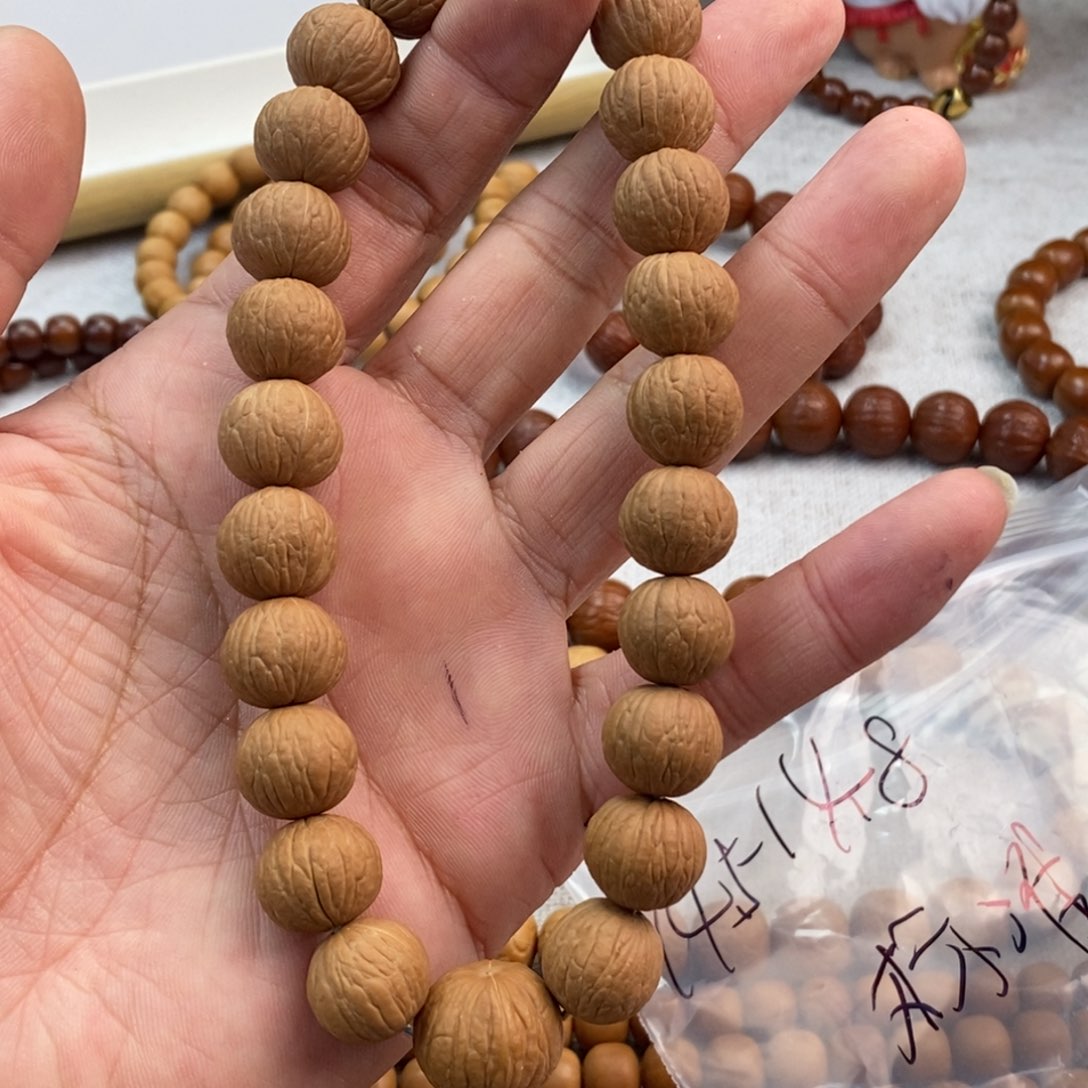 【闪购商品】猴头核桃手串凤羽手持s