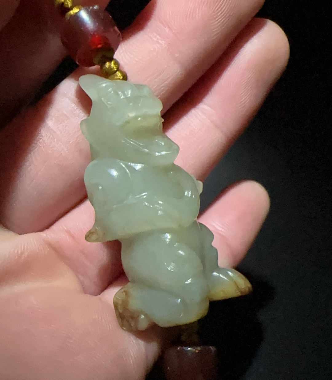 和田玉方相氏挂件把件