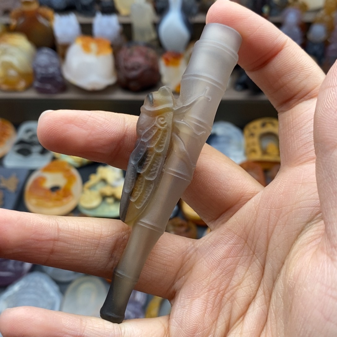 未镶嵌吊坠(不含链)玛瑙/玉髓