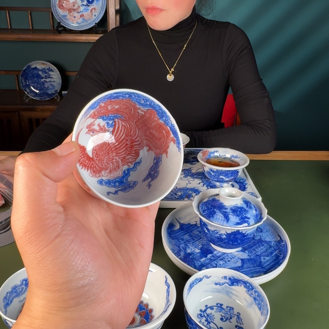 景德镇自成堂杯杯