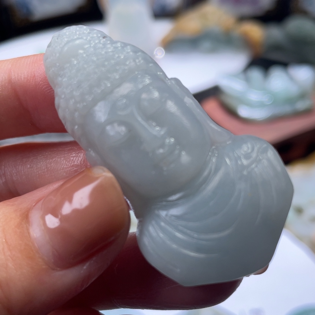定制翡翠未镶嵌毛货