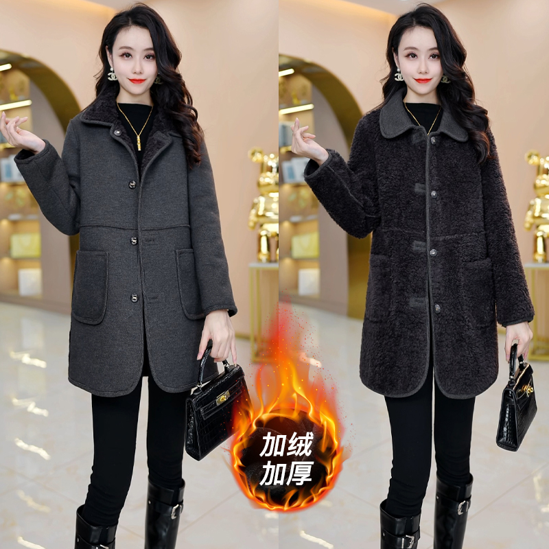 【双面穿】优雅新款气质时尚大气减龄收腰显瘦外套M-4XL-28562