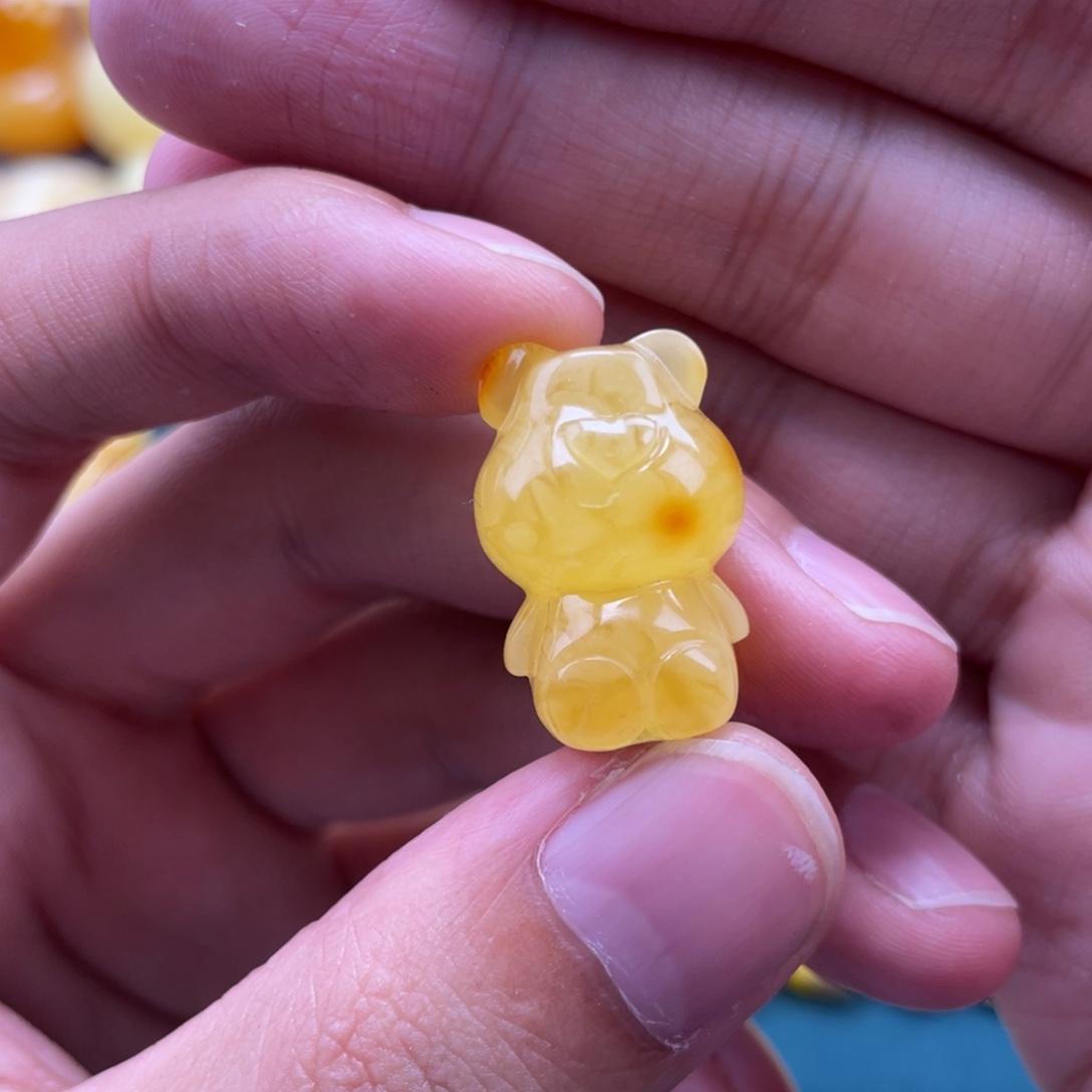 琥珀未镶嵌裸石蜜蜡