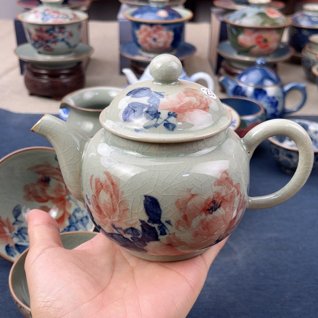 杯景德镇手绘手工茶具