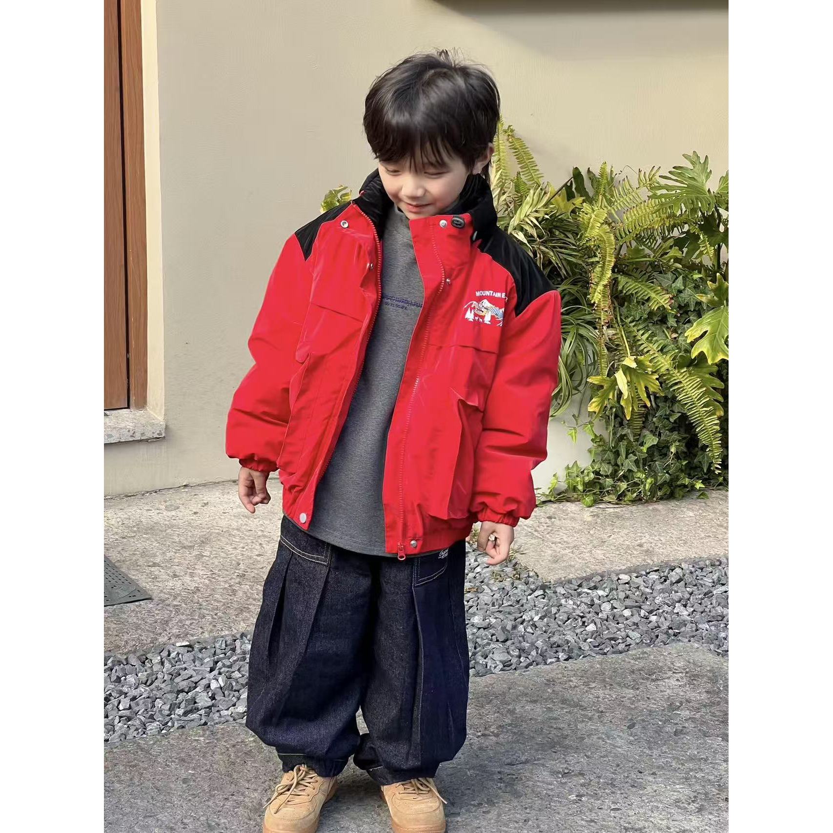 *7351【拜年棉服】时尚休闲百搭冬季儿童棉服