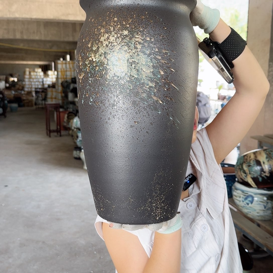 紫砂花盆王嫂花盆直播0804-190高40口20