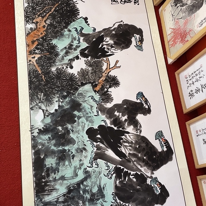 国画张圣敏先生纯手绘作品