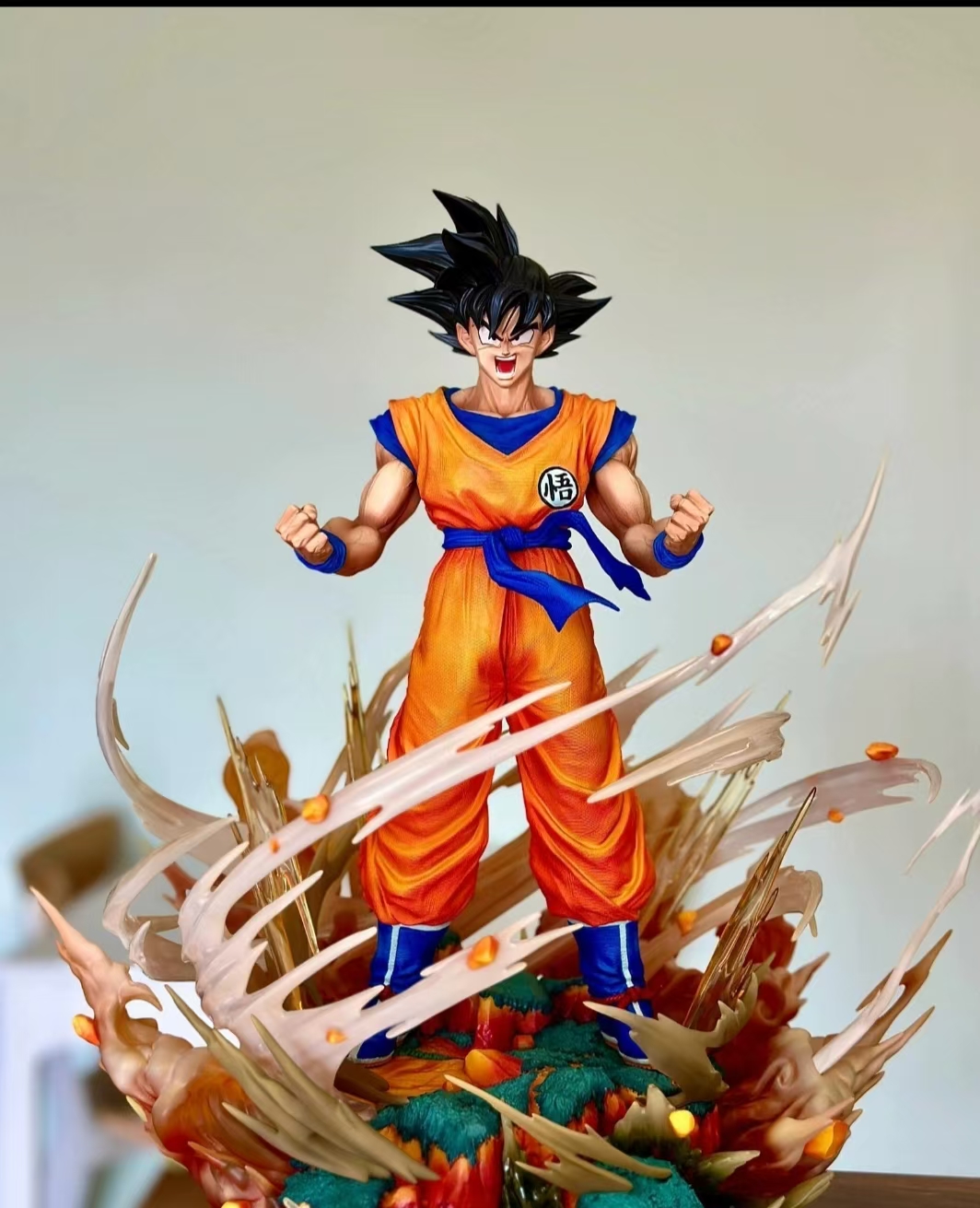 《云上模玩GK》私人订制白洞悟空 日漫七龙珠系列超级赛亚人