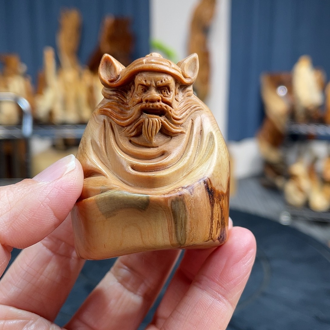 柏木（崖柏）手把件