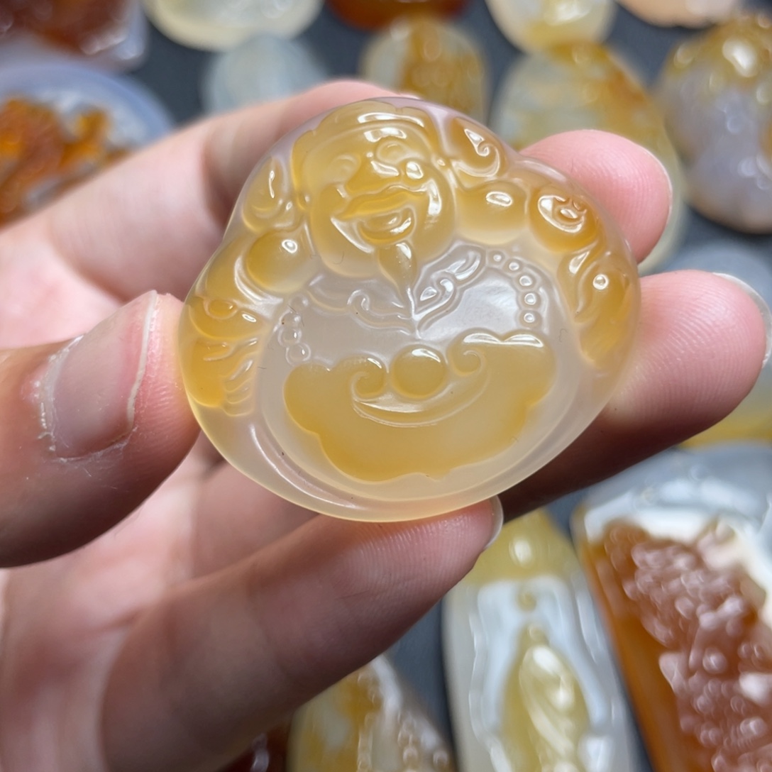 玛瑙/玉髓未镶嵌颈饰