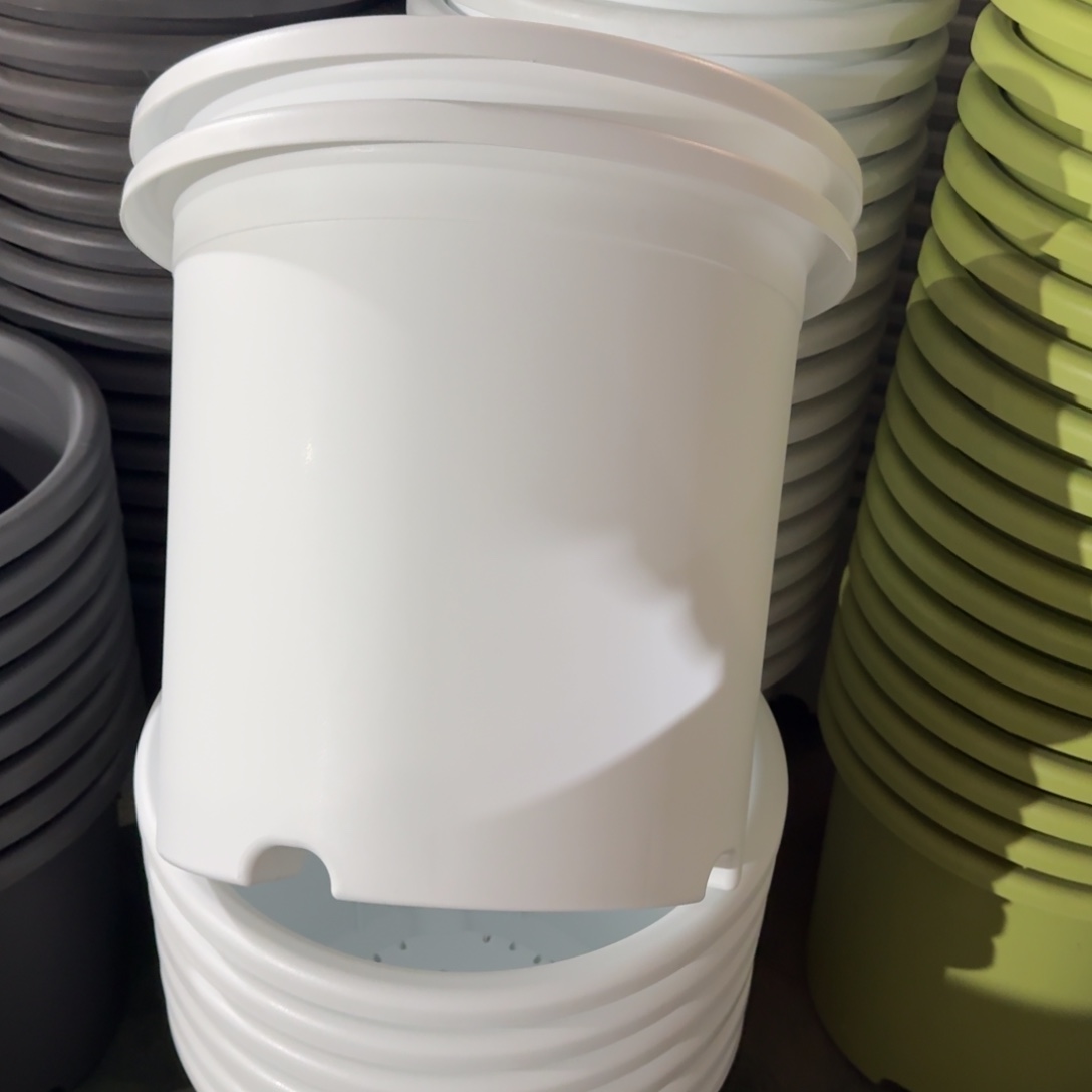 四季9#口径46无拖纯白3个