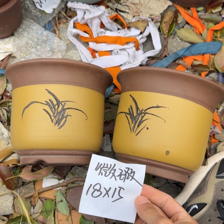 紫砂花盆特价清仓