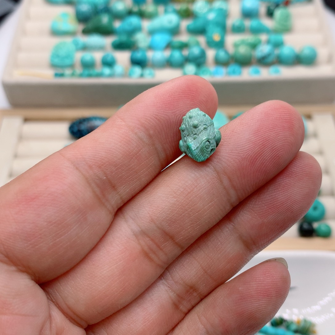 绿松石挂件未镶嵌