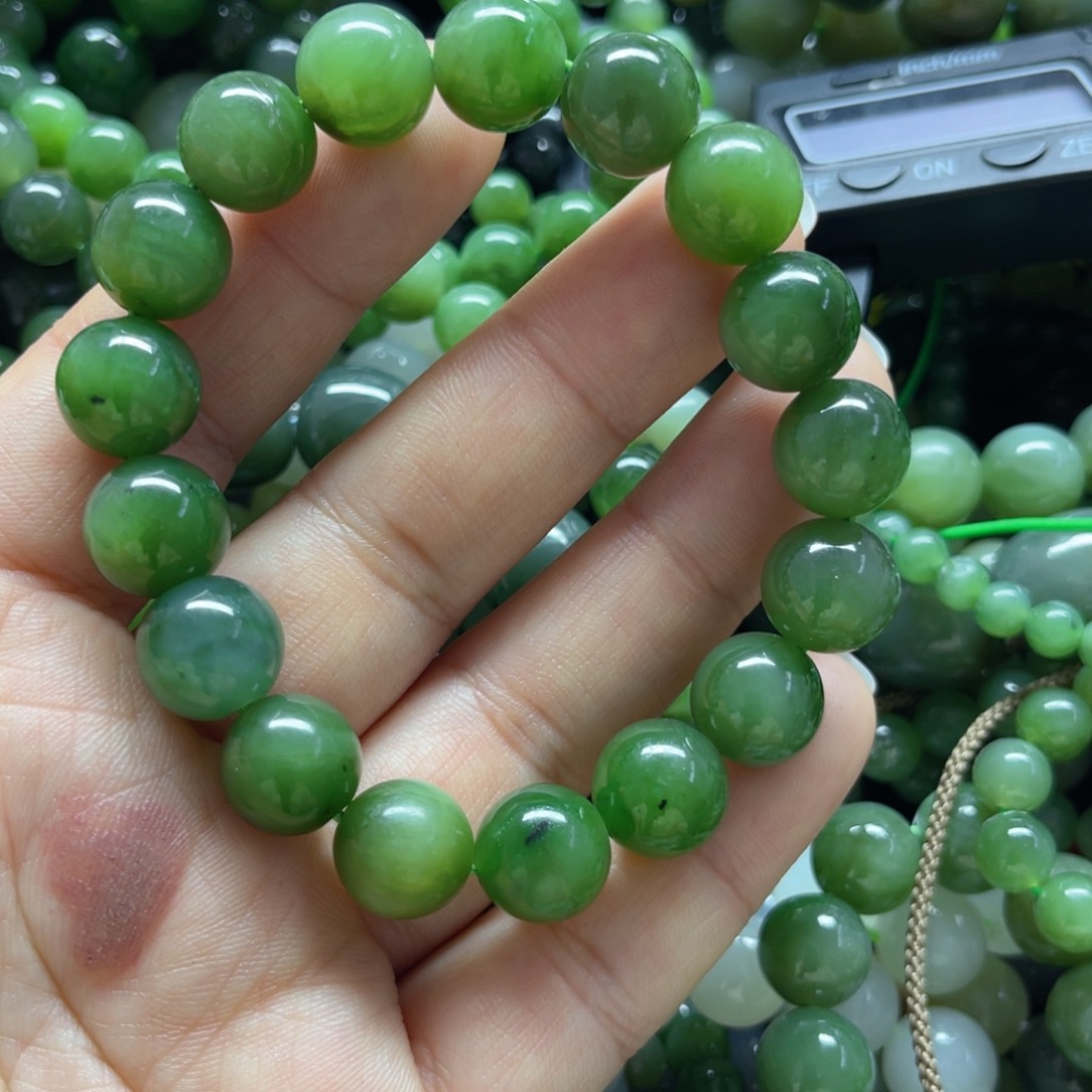 和田玉手链未镶嵌