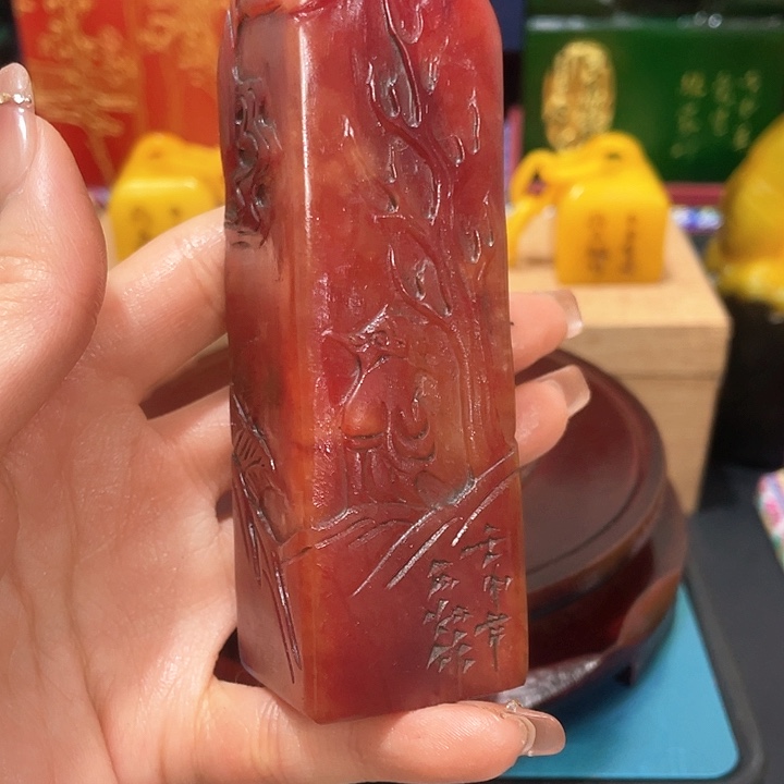 寿山石印石篆刻印章引首章闲章姓名章生日礼物