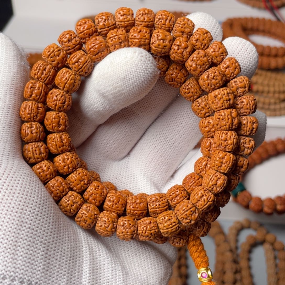 金刚菩提吊坠五瓣龙切一代盘龙纹