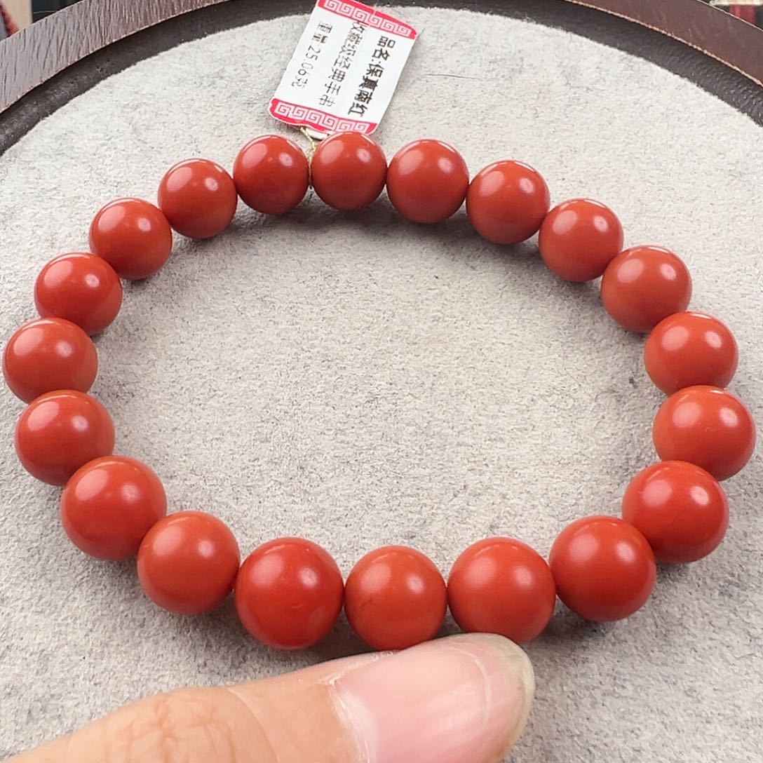 南红玛瑙手串未镶嵌