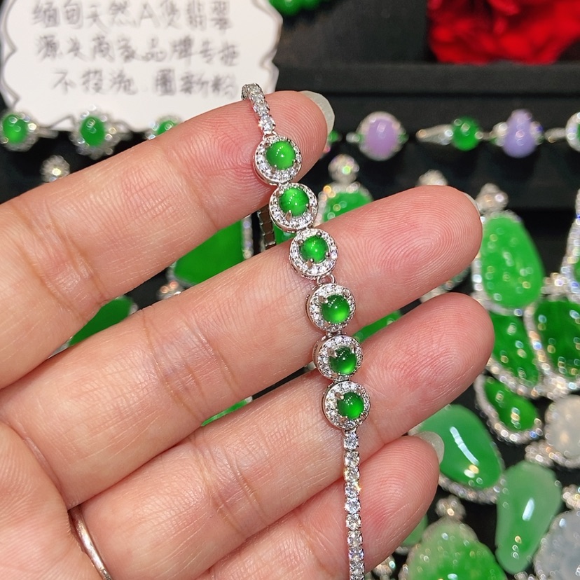 【闪购商品】未镶嵌手链翡翠天然翡翠