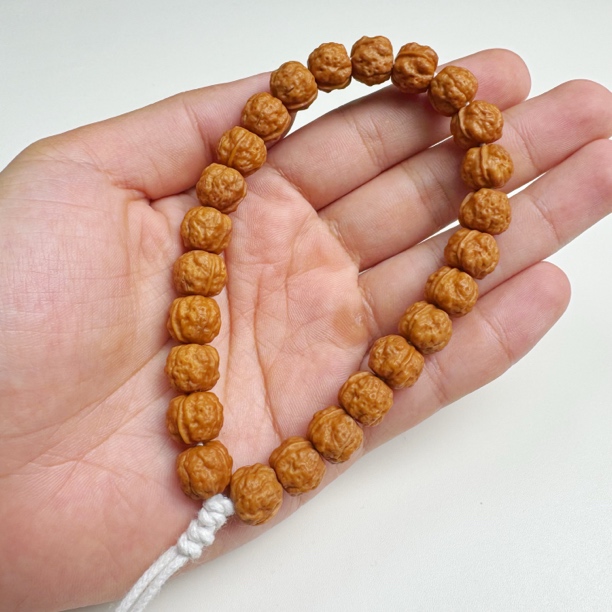 原皮原色猴头手持 11mm+ 有瑕 介意慎拍