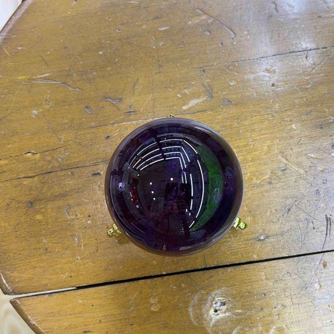 【闪购商品】水晶摆件球未镶嵌绽*