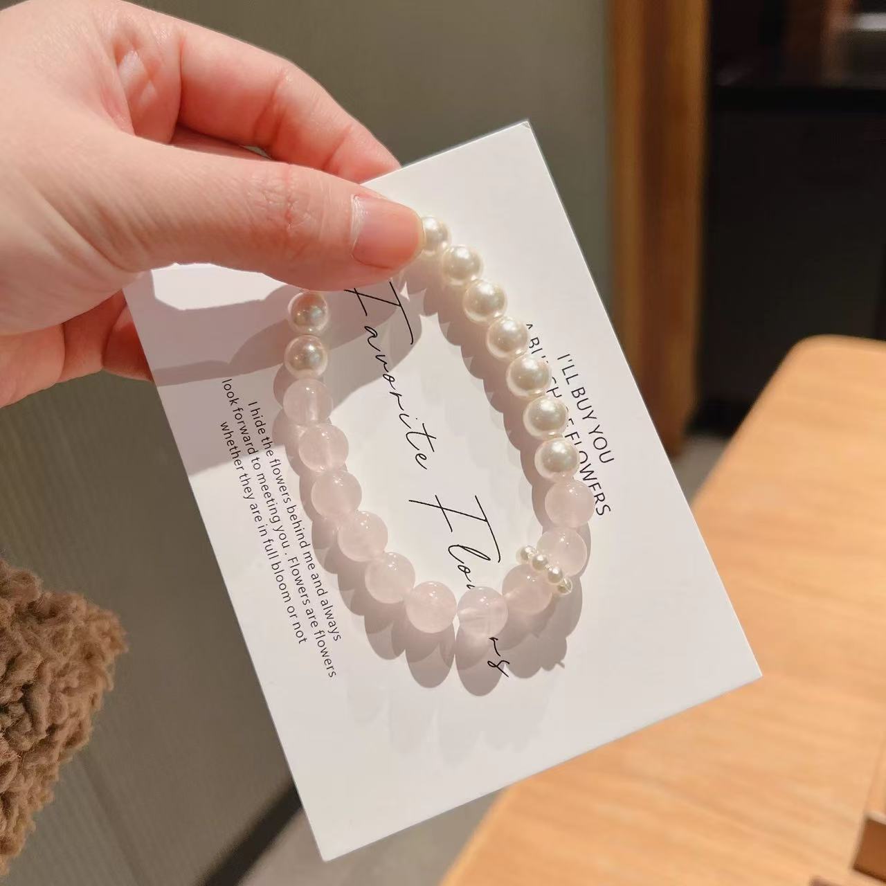 【粉珠絮语】LuanaCrystal原创小众气质水晶手串时尚精致百搭