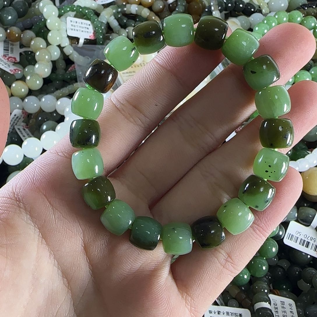 和田玉手链未镶嵌197