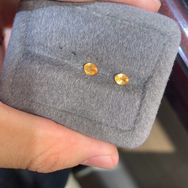 石榴石裸石未镶嵌85分